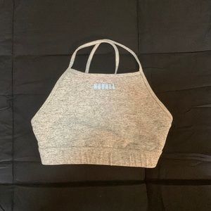 NOBULL sports bra gray size small